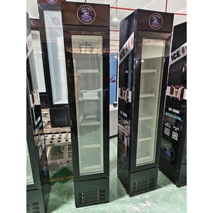 -25องศาบางเฉียบประตูกระจกเดี่ยวไอศกรีมยืน - Product Image 3
