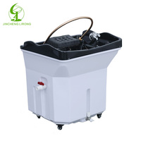 Jincheng Salon de beauté Lavage des cheveux Lit de massage Japonais Portable Tête Équipement de spa Mobile Shampooing Chaise Bassin Bol