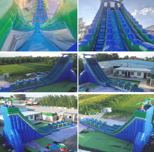 <span class=keywords><strong>Toboggan</strong></span> aquatique gonflable commercial en marbre de 40 pieds avec piscine, <span class=keywords><strong>toboggan</strong></span> aquatique pas cher pour adultes à vendre, double <span class=keywords><strong>toboggan</strong></span>, deux voies - Product Image 3