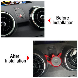 <span class=keywords><strong>Support</strong></span> de <span class=keywords><strong>téléphone</strong></span> de voiture pour <span class=keywords><strong>Audi</strong></span> A1 8X <span class=keywords><strong>Sportback</strong></span>, fixation sur grille d'aération, <span class=keywords><strong>support</strong></span> GPS rotatif, accessoires de style automobile - Product Image 2