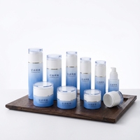Flacons pompe et pots à crème en verre de 120 ml, 100 ml, 50 ml, 30 ml, 50 g, 30 g, 20 g, prêts à l'emploi, avec logo personnalisé pour l'emballage cosmétique