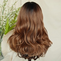 KEMY HAIR Promotion 12$ – Liquidation : Perruque synthétique à dentelle sans colle, en fibre premium, ondulée, naturelle, pour femmes