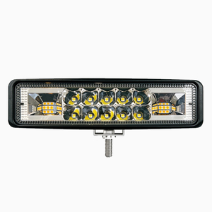 Barra de Luz LED Estroboscópica de 6 Pulgadas y 7W, Amarilla y Blanca, para 4X4, ATV, Jeep, SUV, Motocicleta, Camión, Remolque, Accesorios para Automóviles - Product Image 1
