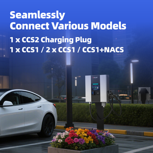 Injet ODM nhà máy 100a-150a DC EV sạc 20kW 30Kw 40kw 60kw 80kw ccs2 DC Trạm Sạc với đám mây giám sát & OTA cập nhật - Product Image 4