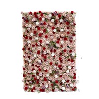 Großhandel Handgefertigte Realistische Seidenrosen 5D Blumenwanddekoration für Moderne Wohnraumgestaltung Hochzeit Weihnachten & Muttertag