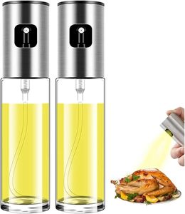 Multifunction Glass Olive Oil Spray Bottle 100ml Eco-Friendly New Design for Salad <b>BBQ</b> Kitchen Baking Roasting - Product Image 2