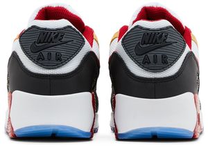 Nike <span class=keywords><strong>Air</strong></span> <span class=keywords><strong>Max</strong></span> <span class=keywords><strong>90</strong></span> San Francisco 49ers Chaussures de course unisexes Tige en mesh Semelle extérieure en caoutchouc Semelle intermédiaire en EVA Printemps - Product Image 3