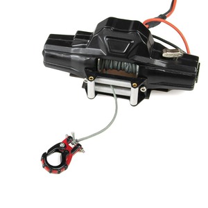 Coche <span class=keywords><strong>de</strong></span> Control Remoto a Escala 1/10, Modelo AXIAL SCX10 TRX4 D90, Simulación <span class=keywords><strong>de</strong></span> Vehículo Todoterreno con Gancho <span class=keywords><strong>de</strong></span> Remolque Metálico y Gancho <span class=keywords><strong>de</strong></span> Cabrestante - Product Image 1