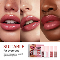 Lakerain Private Label Clear Glossy Pink Lip Gloss teinte à l'huile plus dodue Custom Hydratant Hydratimg Nourish Liquid Lip Glow Oil