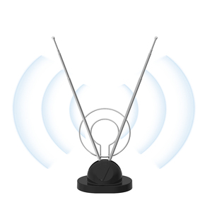 Antena de TV Digital HD de Canal Libre, Antena Digital Portátil <span class=keywords><strong>para</strong></span> Interiores, <span class=keywords><strong>para</strong></span> Sintonizador de TV USB, Televisión DVB-T2 - Product Image 1