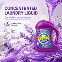 Détergent Liquide en Gros OEM 3L pour Linge, Nettoyage Puissant, Parfum Longue Durée, Savon Liquide Écologique Jetable pour Vêtements