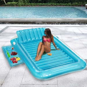 Juguetes Inflables para Piscina de Verano, Cama Flotante Inflable para Entretenimiento Acuático, Cama Inflable para Piscina - Product Image 2
