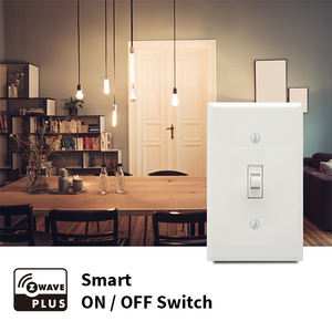 Z-גל חכם מתג חכם אלחוטי 3-דרך toggle שליטה על/ביטול תאורה יחיד מוט 120v מקסימום 15a תואם - Product Image 5