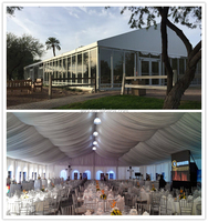 Carpa para Eventos Grandes de 20x100m, Carpas de Alta Calidad para Bodas y Fiestas en Venta, Impermeables, Resistentes al Fuego y a la Luz Solar