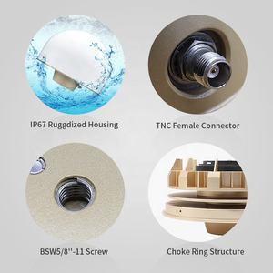 Antena de Anillo de Choque Mini Harxon HX-CGX611A, Antena de Estación Base de Topografía GNSS <span class=keywords><strong>GPS</strong></span> <span class=keywords><strong>RTK</strong></span> de Alta Precisión, Antena de Alta Ganancia IP67 - Product Image 3