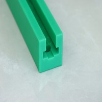 Pièces de guidage à faible friction pour systèmes de convoyeurs à forte charge, rail de guidage de chaîne en UHMWPE