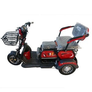 3 asientos 2 Persona eléctrico plegable abierta 48v <span class=keywords><strong>triciclo</strong></span> para <span class=keywords><strong>mayores</strong></span> - Product Image 2