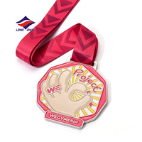 Medalla de Relieve de Unicornio Arcoíris de Longzhiyu, Fabricante con 20 Años de Experiencia, Tema de Fantasía, Aleación de Zinc, Medalla de Premio para Niños, Eventos de Carnaval, Deportes Escolares