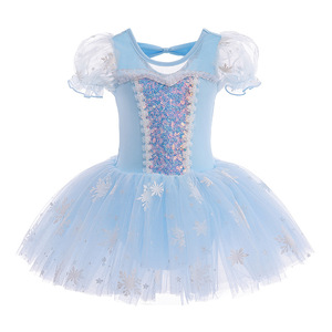 Robe Tutu de Princesse Glacée pour Filles, Collection Été 2026 – Costume de Danse Chinoise pour Spectacles, Récitals et Fêtes d'Anniversaire - Product Image 6
