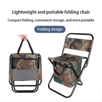 Sac isotherme pliable double usage pour chaise de camping, sac de transport isotherme pour extérieur, sac isotherme pour le froid