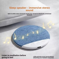 Haut-parleur sans fil 2026 pour dormir sous l'oreiller - Haut-parleur ultra-fin à conduction osseuse, sons naturels intégrés, minuteur