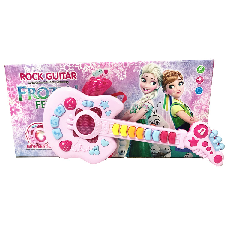 Chitarra Giocattolo Musicale per Bambini 4 Modalità di Gioco Strumento