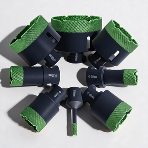 Forets diamantés brasés sous vide, forets diamantés M14 6 mm-150 mm, couronnes diamantées de qualité européenne pour carreaux de céramique - Product Image 6