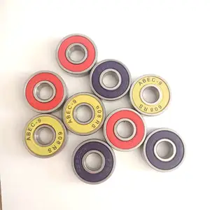 ABEC9 彩色滑板双摇杆轴承 608 2rs