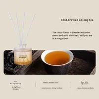 Diffuseur d'huiles essentielles cylindrique sans alcool, sans feu, artisanal, frais d'été, pour l'intérieur, désodorisant