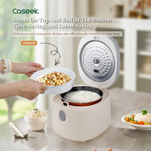 Bán buôn thiết bị nhà bếp đa năng, nồi cơm điện 2.5L nhỏ, nồi cơm điện tự động kỹ thuật số kèm xửng hấp - Product Image 2