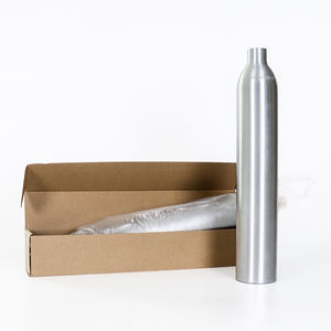 Cilindro de <span class=keywords><strong>Gas</strong></span> CO2 de Aluminio de Grado Alimenticio ARR de 0.6L, 166.7 Bar, <span class=keywords><strong>Gas</strong></span> Industrial de Alta Presión para Uso en <span class=keywords><strong>Soda</strong></span> <span class=keywords><strong>Stream</strong></span> - Product Image 1