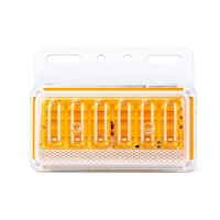 Feu de position latéral LED 6D avec éclairage sous-bonnet 12V 24V pour camion et remorque 2010-2025
