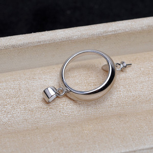 Collier à double perle en argent S925 Wenchi 19846 15.5 Perle Accessoire DIY Composants de bijoux vides Chine - Product Image 3