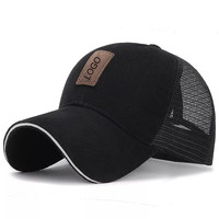 Gorra de Béisbol de Verano, Gorra de Malla, Unisex, Gorra Trucker con Cierre a Presión, Gorra Sólida Estilo Dad Hat, Casquette Homme