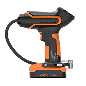 Gonfleur de pneus portable sans fil 20V à batterie lithium haute pression avec lumière et PSI préréglé, alimenté en courant continu - Product Image 1
