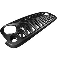 Accessoires tout-terrain Spedking 4x4, calandre de pare-chocs avant pour JEEP WRANGLER JK 2013 2014 2015 2016 2017