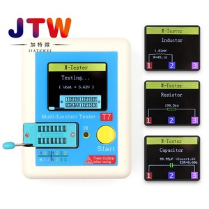 Testeur multifonction Jiatewei T7, testeur numérique LCR de transistors avec accessoires pour le test des composants électroniques - Product Image 5