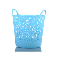 Panier à linge personnalisé avec logo, panier de rangement portable en plastique