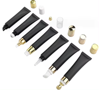 10ml-20ml Plastique PE Cosmétique Brillant À Lèvres Rouge À Lèvres Baume À Lèvres Gommage À Lèvres Squeeze Conteneur Emballage Tube pour Huile À Lèvres Lipgloss