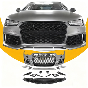 Kit Carrozzeria Stile RS7 per <span class=keywords><strong>Audi</strong></span> <span class=keywords><strong>A7</strong></span> S7 C7.5 C7 2009-2018, Paraurti Anteriore con Griglia, Aggiornamento <span class=keywords><strong>Auto</strong></span> - Product Image 5