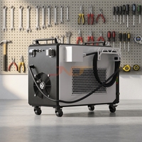 Machine de nettoyage laser portative haute puissance pour la décapage de la rouille et de la peinture tenaces
