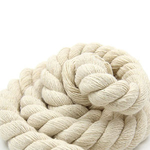 10 मिमी पुनर्नवीनीकरण मोटी कार्बनिक 100% कपास रस्सी 6 मिमी - Product Image 3
