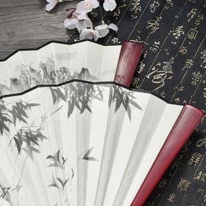 Nuevo Diseño Personalizado de Abanico Plegable de Bambú Estilo Chino para Hombre, Decorativo - Product Image 4