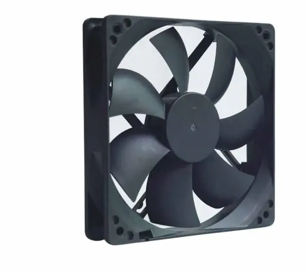 Kipas Plastik PC Fan 5 V 12 V DC Brushless Cooling Fan untuk Radiasi Panas