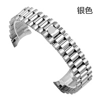 Brazalete Sólido 904L de Oro 9K-18K Estilo Presidente RLX para Rolex, Correa de Reloj de Lujo Personalizada y Accesorios, 13mm 17mm 20mm 21mm
