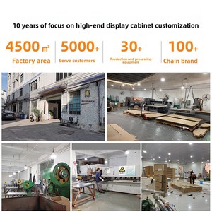 Exhibidor de Cosméticos y Cuidado de la Piel, Mueble de Exhibición de Muestras, Estante de Exhibición de Productos de Múltiples Niveles con Iluminación, Contenedor de Cosméticos para Toda la Tienda - Product Image 4