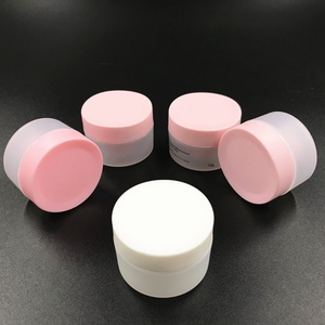 White Color 10 Gr Matte Cream Container Packaging Cosmetic <b>Jars</b> Container 15 ml Eco Friendly Cosmetic Container PP <b>Jars</b> <b>Plastic</b> - Product Image 1