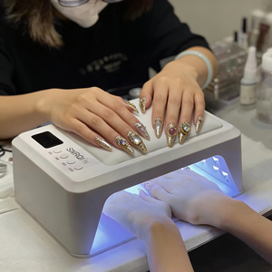 SNRQI Vente en gros Lampe UV LED pour ongles à conception personnalisée, grande ouverture, séchoir rapide pour vernis <span class=keywords><strong>gel</strong></span>, fournitures pour ongles - Product Image 1