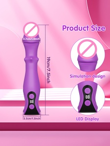 <span class=keywords><strong>2026</strong></span> Neuer Stil Automatischer Schwingender Vibrations-Massagestab für Frauen G-Punkt-Stimulation 3-in-1 9-Frequenz Oszillierend USB - Product Image 3