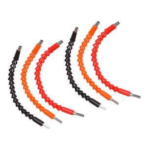 6 pz 1/4 flessibile \ "punta trapano allungabile M14 albero flessibile per legno muratura marmo foratura rivestito di estensione della punta del trapano - Product Image 4